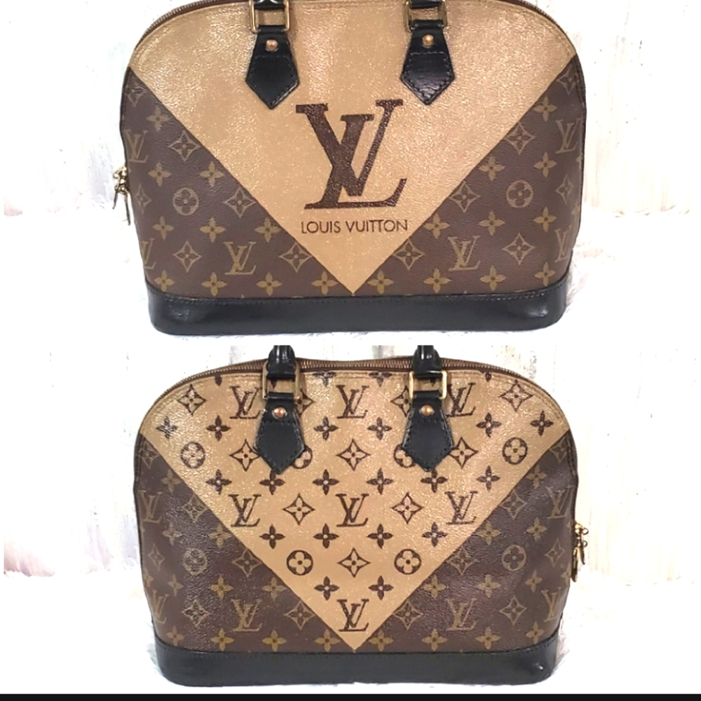 💸💸SOLD💸💸authentic Custom Louis Vuitton Alma